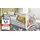 raumhirsch furniture Kinderbett 80 x 180 cm Holzwerkstoff weiß