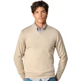 CasaModa V-Ausschnitt-Pullover Beige L