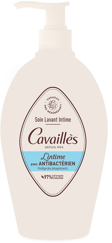 Cavaillès Soin Lavant Intime avec Anti-Bactérien 500 ml crème
