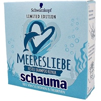 1 x Schauma Festes Shampoo  MEERESLIEBE Feuchtigkeit Limited Edition