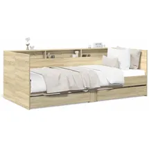 vidaXL Tagesbett 90 x 190 cm Braun