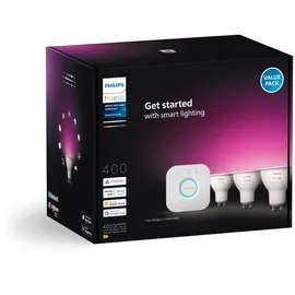 Philips GU10 3er Pack 3 x 400 lm Starterset