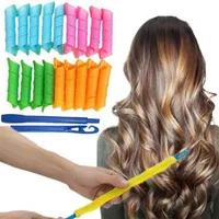 Verk Stück Lockenwickler Set Spiralwickler Spirallocken mit Styling Haken