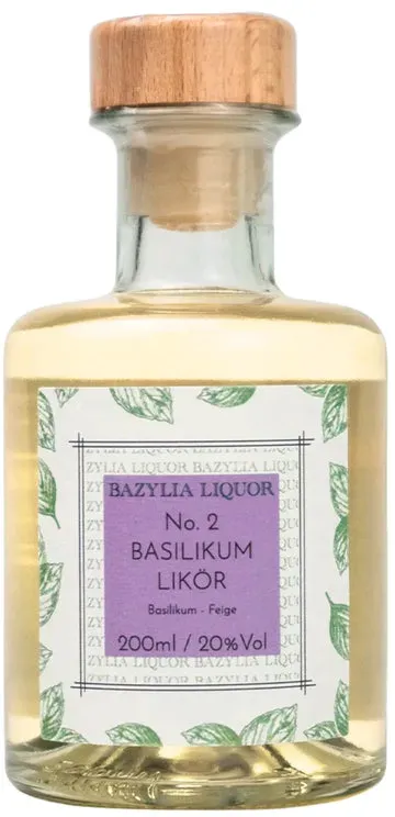 Bazylia Liquor No.2 Basilikumlikör, 200 ml, 20 % Vol.