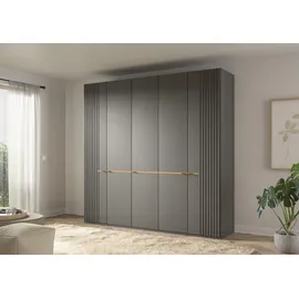 Musterring »Isabelle« Lamellen in Korpusfarbe, Griffe in schwarz, versch. Größen und Farben grau