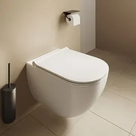 Roca Solana Wand-WC mit WC-Sitz Weiß