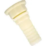 FAWO Auslaufstutzen für Wassertank, 30mm, 1 Zoll, gerade, mit Kontermutter