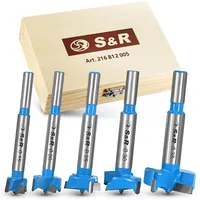 S&R Holzbohrer-Set 5-tlg