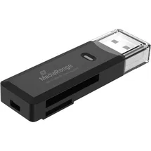 MediaRange USB-Kartenleser schwarz