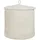 Beliani Aufbewahrungskorb 2er Set 33 x 33 x 33 cm Weiß