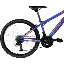 Scrapper Mountainbike XC SPORT 24 2.1 BT 24 Zoll RH 34cm 18-Gang blau orange