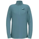 Odlo Fleecepullover Kinder Berra Kids Graphic I Midlayer mit Halbreißverschluss Jungen Mädchen