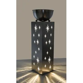 Harms DS Dekosäule 76 cm mit LED-Beleuchtung