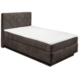 ED EXCITING DESIGN Boxspringbett »Covina C«, braun