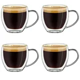 Creano Espressoglas doppelwandig 0,1 l 4 St.