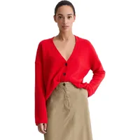 Marc O'Polo Strickjacke oversized rot XS