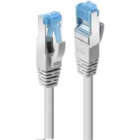 Lindy 47133 RJ45 Netzwerkkabel, Patchkabel CAT 6a S/FTP 1.50 m Grau