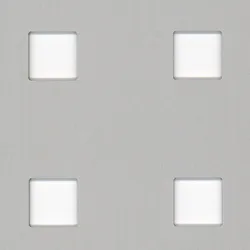 Alberts Lochblech Quadratisch, Aluminium silberfarbig eloxiert, verschiedene Größen, Blechplatte