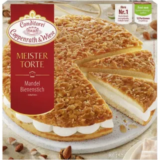 Coppenrath & Wiese Meistertorte Mandel-Bienenstich 800 g