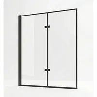 Badplaats Badewanne Medal 2 Teile cm Schwarz - 120 x 140 cm
