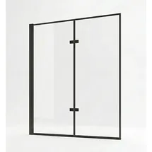 Badplaats Badewanne Medal 2 Teile cm Schwarz - 120 x 140 cm