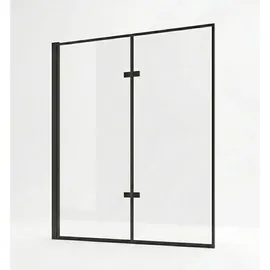 Badplaats Badewanne Medal 2 Teile cm Schwarz - 120 x 140 cm