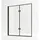 Badplaats Badewanne Medal 2 Teile cm Schwarz - 120 x 140 cm