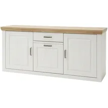 maison bleue Sideboard 183 x 85 x 50 cm Weiß