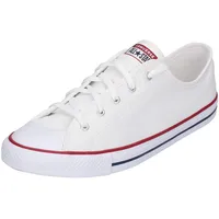 Converse CHUCK TAYLOR ALL STAR DAINTY GS CANVAS OX in Weiss, 39