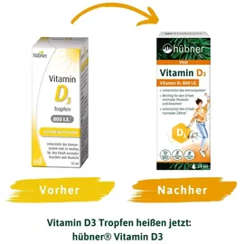 Hübner Vitamin D3 Tropfen 10 ml