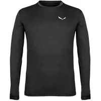 Salewa Puez Melange Dry ́ton Langarm-t-shirt - Black Out Melange - S
