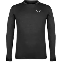 Salewa Puez Melange Dry ́ton Langarm-t-shirt - Black Out Melange - S