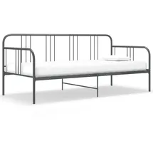 vidaXL Schlafsofa 90 x 200 cm Grau