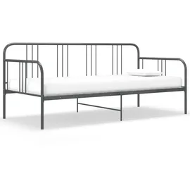 vidaXL Schlafsofa 90 x 200 cm Grau