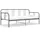 vidaXL Schlafsofa 90 x 200 cm Grau