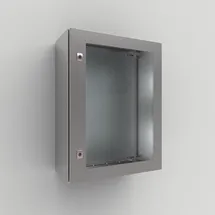 nvent hoffman Sichttür Edelstahl 600x800 weiß