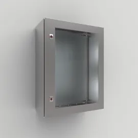 nvent hoffman Sichttür Edelstahl 600x800 weiß