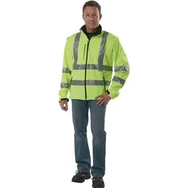Prevent Warnschutz-Softshelljacke Gr.M gelb PREVENT