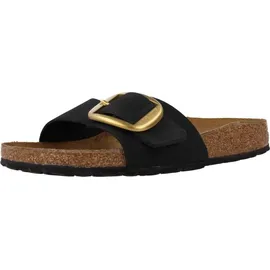 Birkenstock Madrid Big Buckle Nubukleder schwarz 38