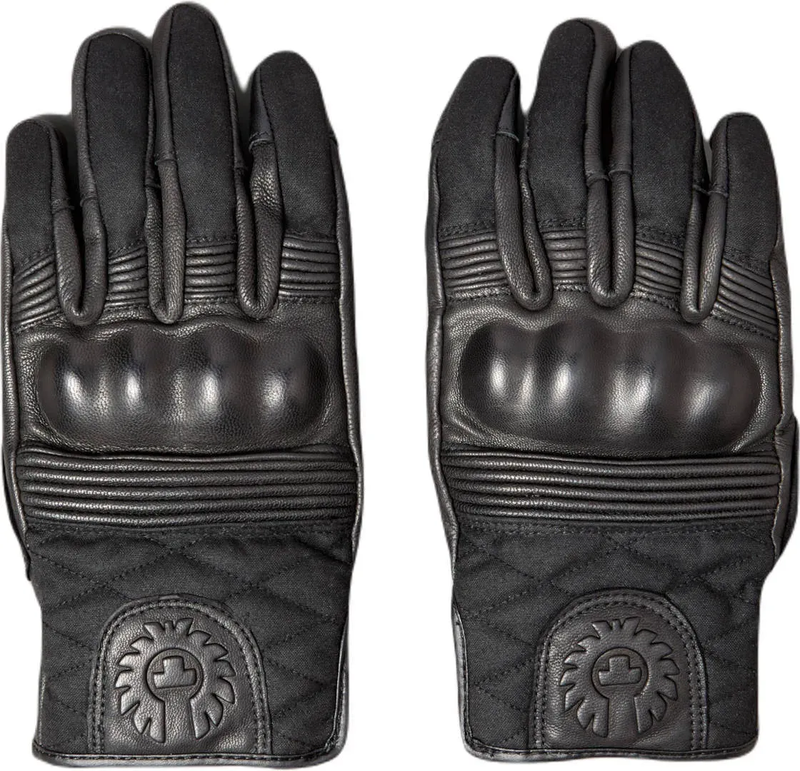 Belstaff Hampstead Motorfiets handschoenen, zwart, XL Voorman