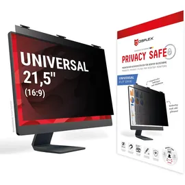 Displex Blickschutzfilter Schutzfolie für Desktop Monitor 21,5" Schwarz