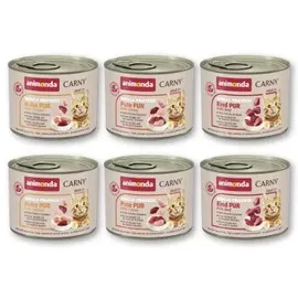 Animonda Carny Single Protein Adult Mix 6 x 200 g