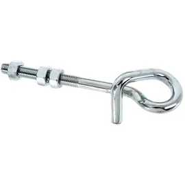 GAH Alberts Schaukelhaken mit Gewinde 180 mm Blau verzinkt