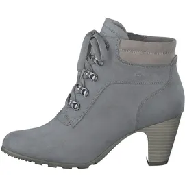 s.Oliver Damen Schnürstiefel mit Absatz Elegant Bequem, Grau (Grey), 40 EU