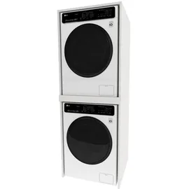 raumhirsch furniture Waschmaschinenumbauschrank 66 x 180 x 65 cm Weiß