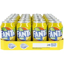 Fanta Lemon 0,33 Liter Dosen, 24er Pack