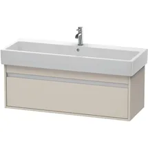 Duravit Waschtischunterschrank 1 Auszug 115 x 41 x 44 cm Taupe Matt