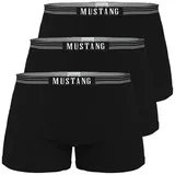 Mustang Retro Boxer schwarz XXL 3er Pack