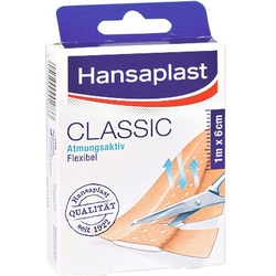 Hansaplast, Pflaster, 10 Hansaplast Pflaster CLASSIC beige (10 x)