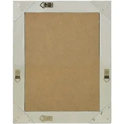 vidaXL Wandspiegel im Barock-Stil 50x60 cm Silbern